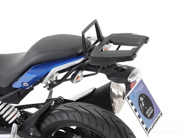 ヘプコ＆ベッカー 正規品 トップケースホルダー(キャリア) (アルミラック) ブラック BMW G310R