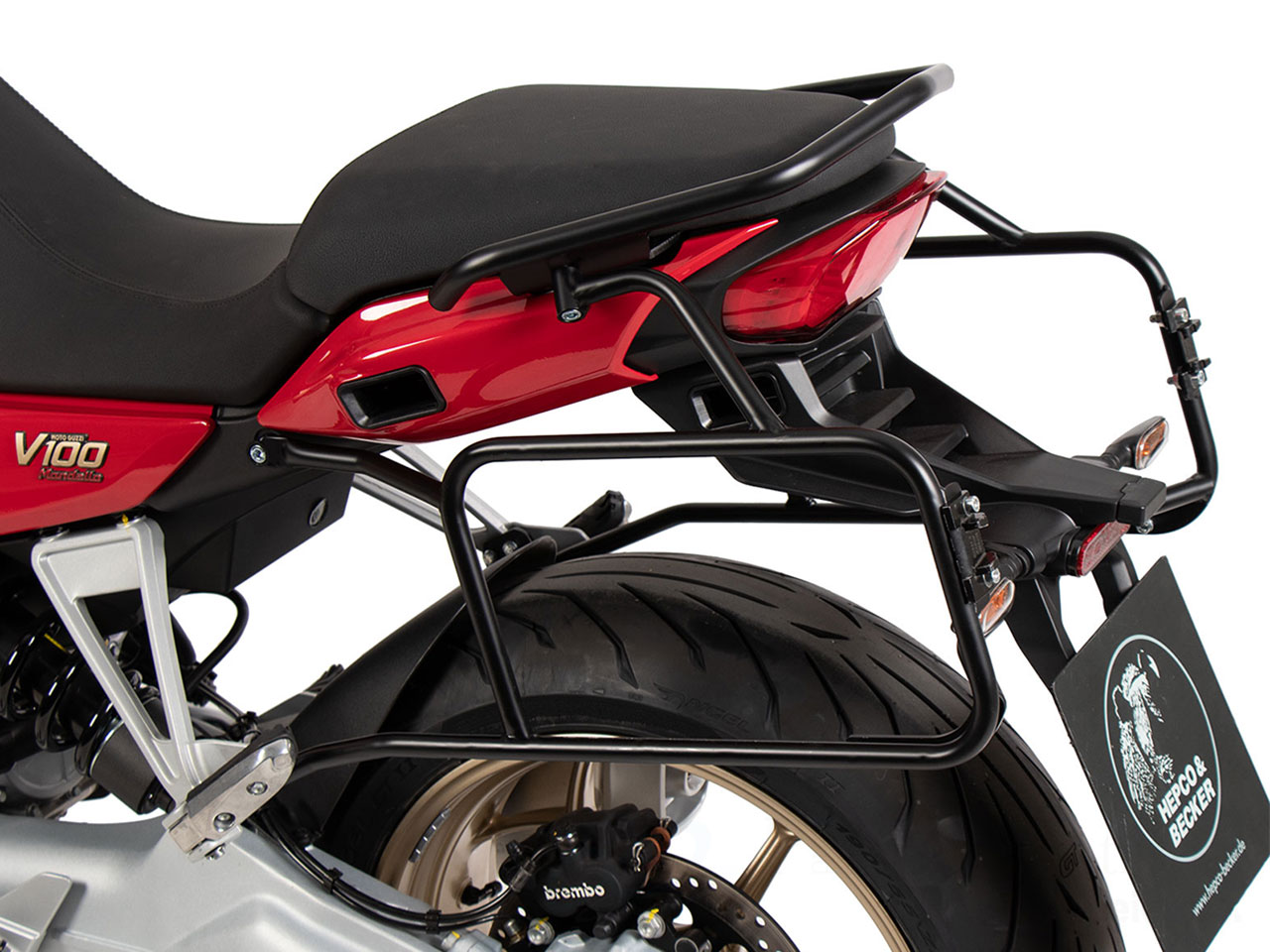 ヘプコ＆ベッカー サイドケース ホルダー MOTO GUZZI V100 Mandello/S