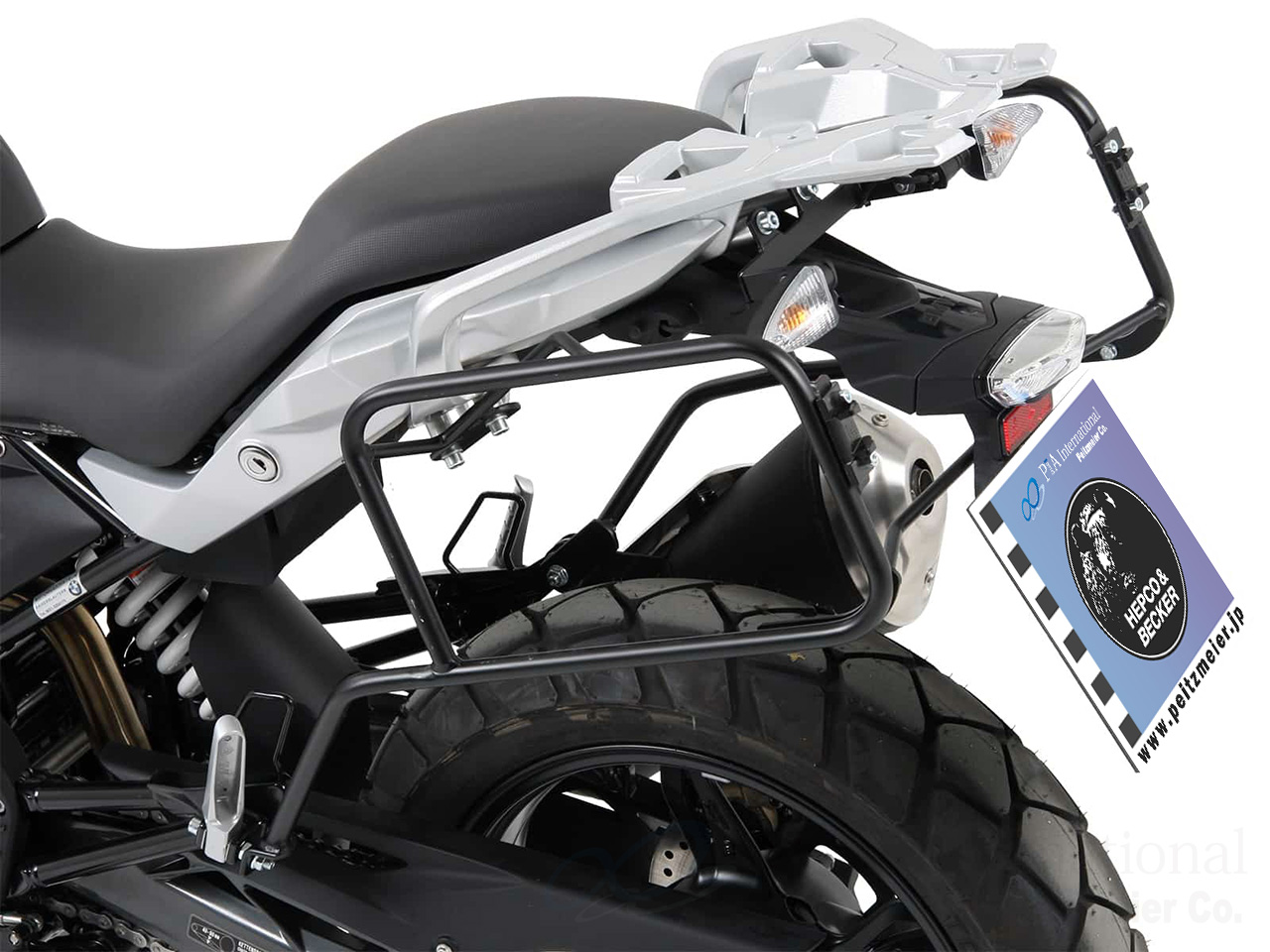 ヘプコ＆ベッカー サイドケースホルダー BMW G310GS