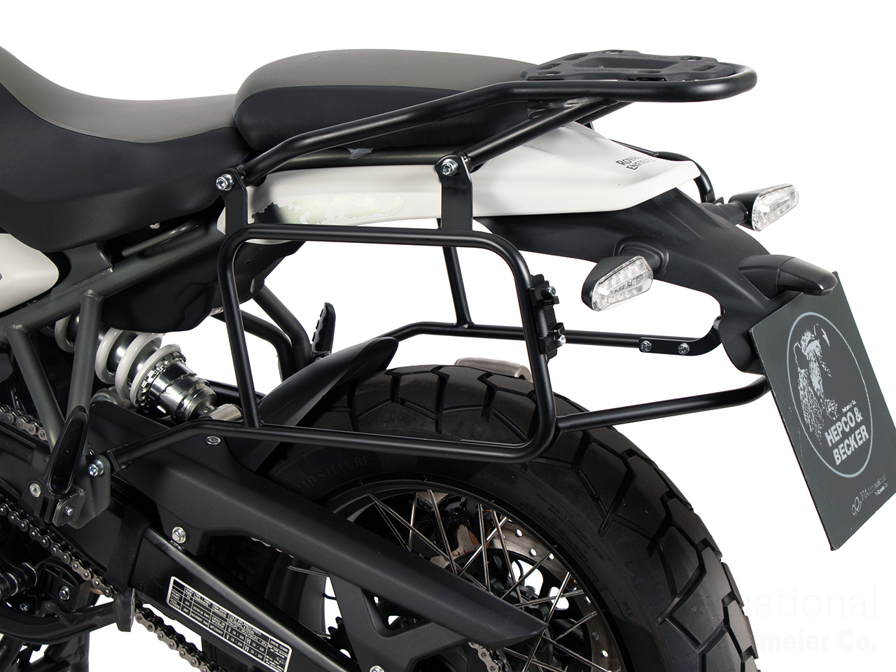 ヘプコ＆ベッカー サイドケース ホルダー Royal Enfield ヒマラヤ 450