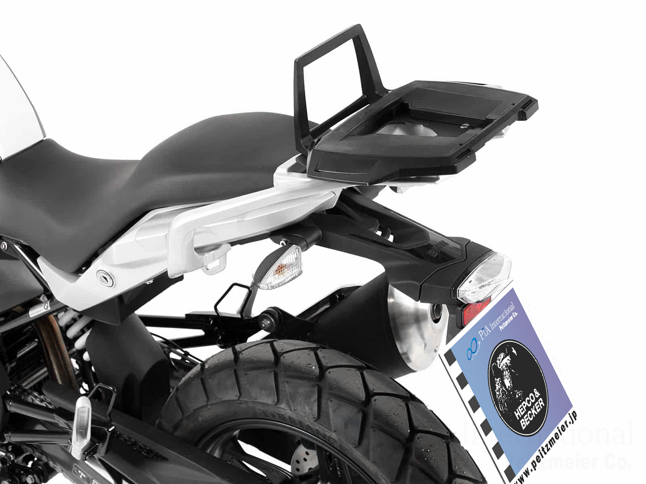 ヘプコ＆ベッカー トップケースホルダー アルラック BMW G310GS