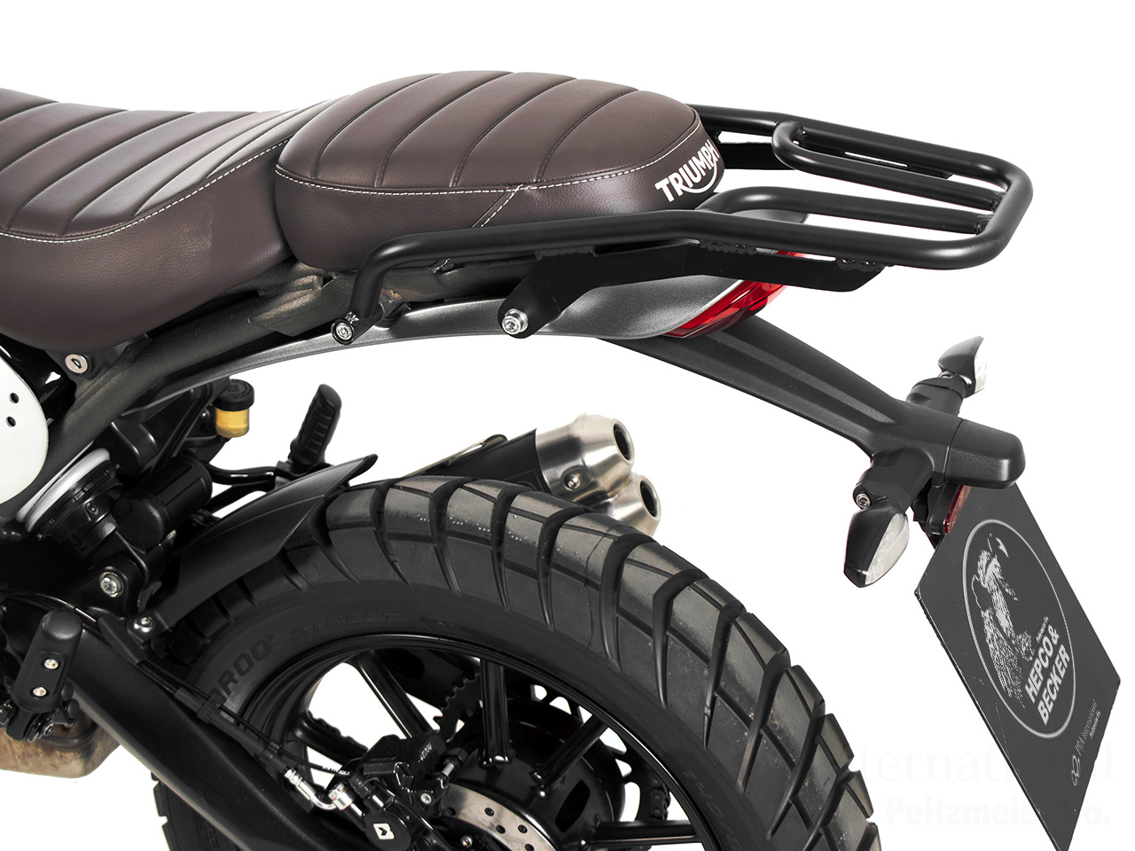 ヘプコ&ベッカー リアキャリア Triumph スクランブラー400X