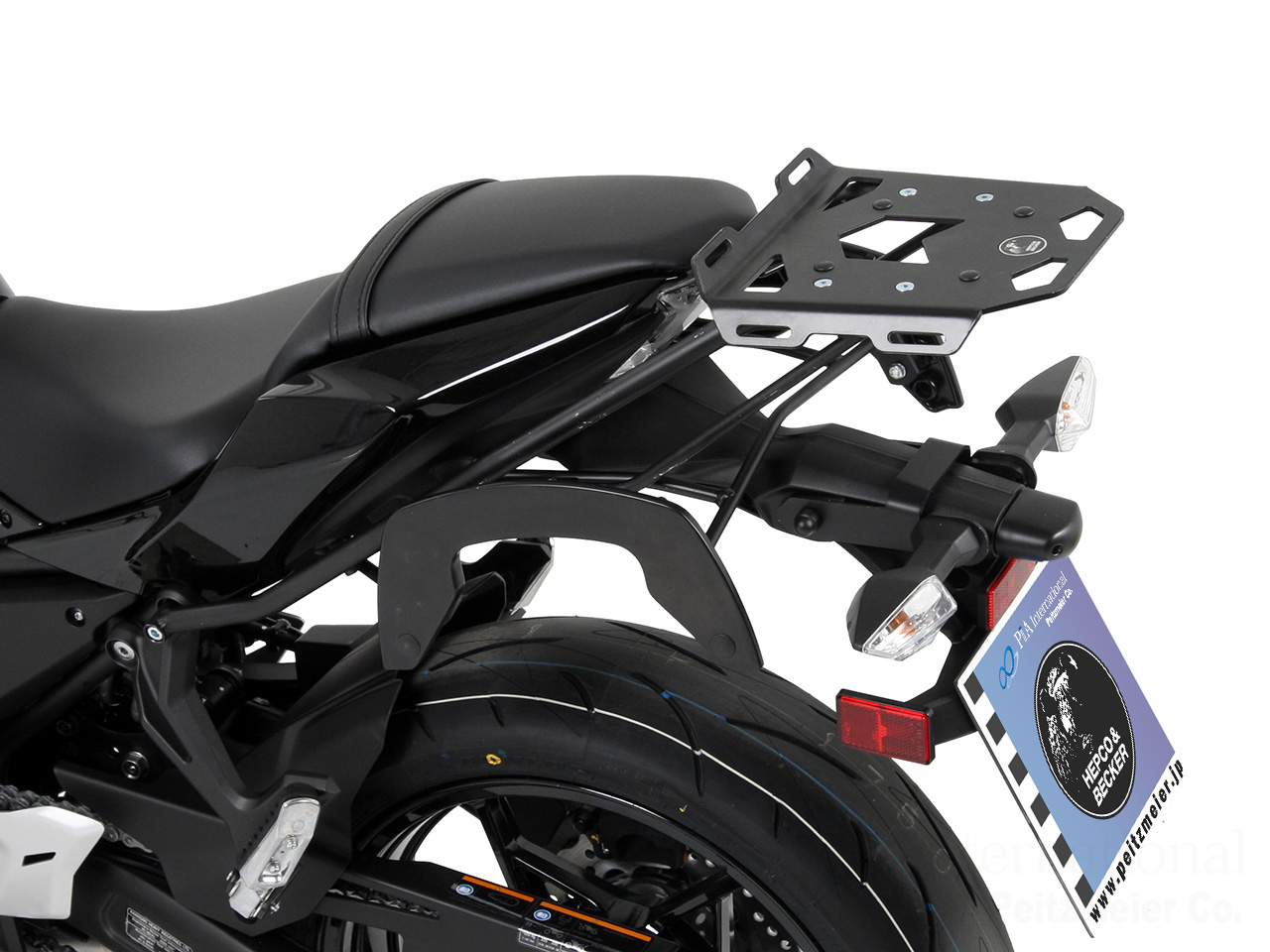 ヘプコ＆ベッカー リアキャリア Minirack/ミニラック KAWASAKI Ninja650 / Z650