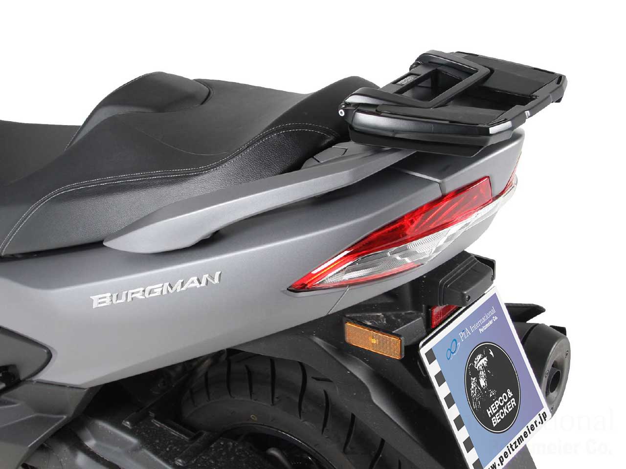 ヘプコ&ベッカー トップケースホルダー イージーラック/アルラック SUZUKI Burgman 400