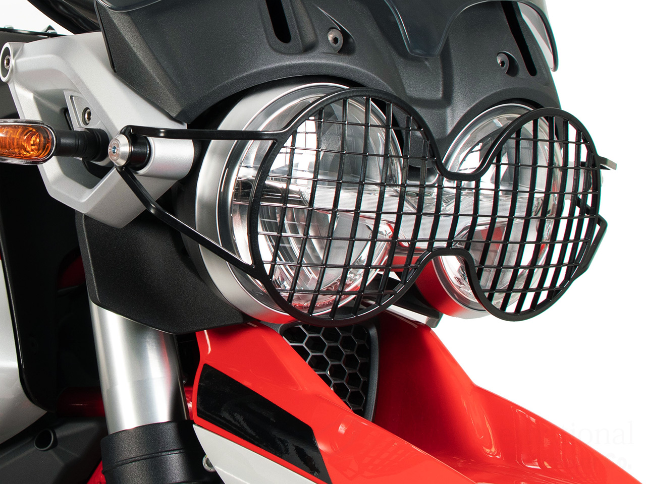 ヘプコ&ベッカー ヘッドライトガード / ヘッドライトグリル MOTOGUZZI V85 TT