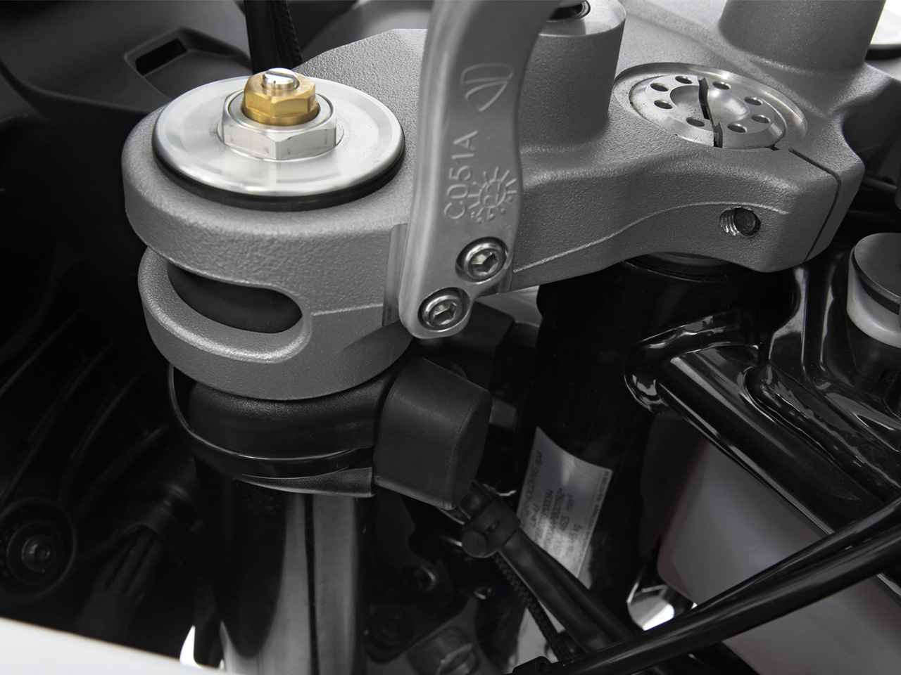 Wunderlich ステアリングストップリミッター DUCATI デザートX
