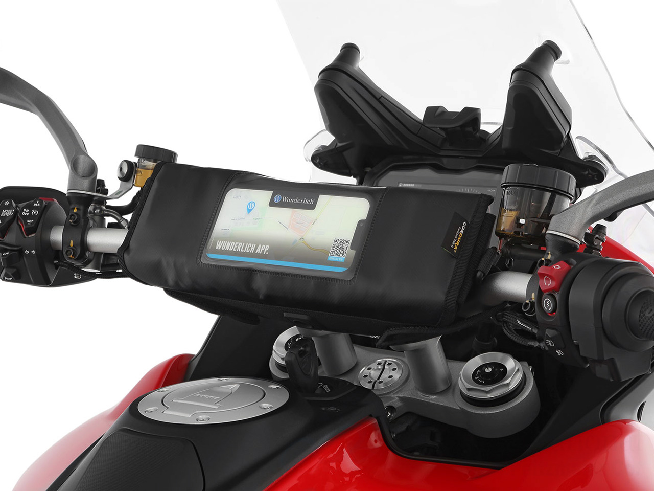 ワンダーリッヒ ハンドルバーバッグ 「MEDIA XL」防水タイプ ムルティストラーダV4 / ムルティストラーダ V2