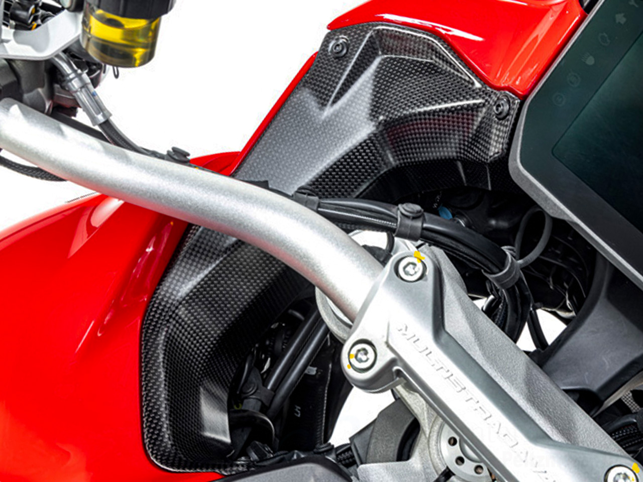 Wunderlich カーボンコックピットサイドカバー DUCATI ムルティストラーダ V4