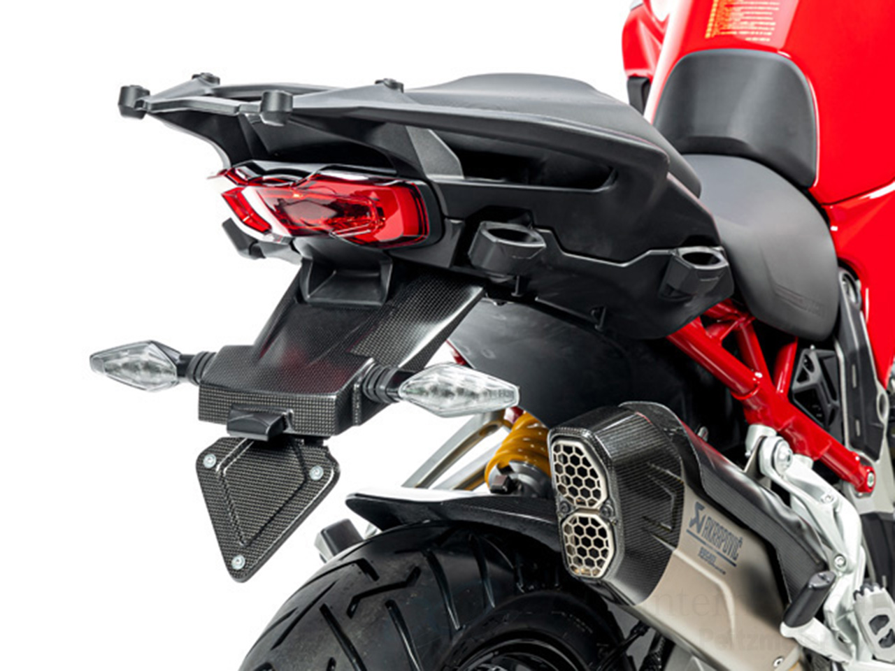 Wunderlich カーボンナンバープレートホルダー DUCATI ムルティストラーダ V4/S/Rally/Pikes Peak