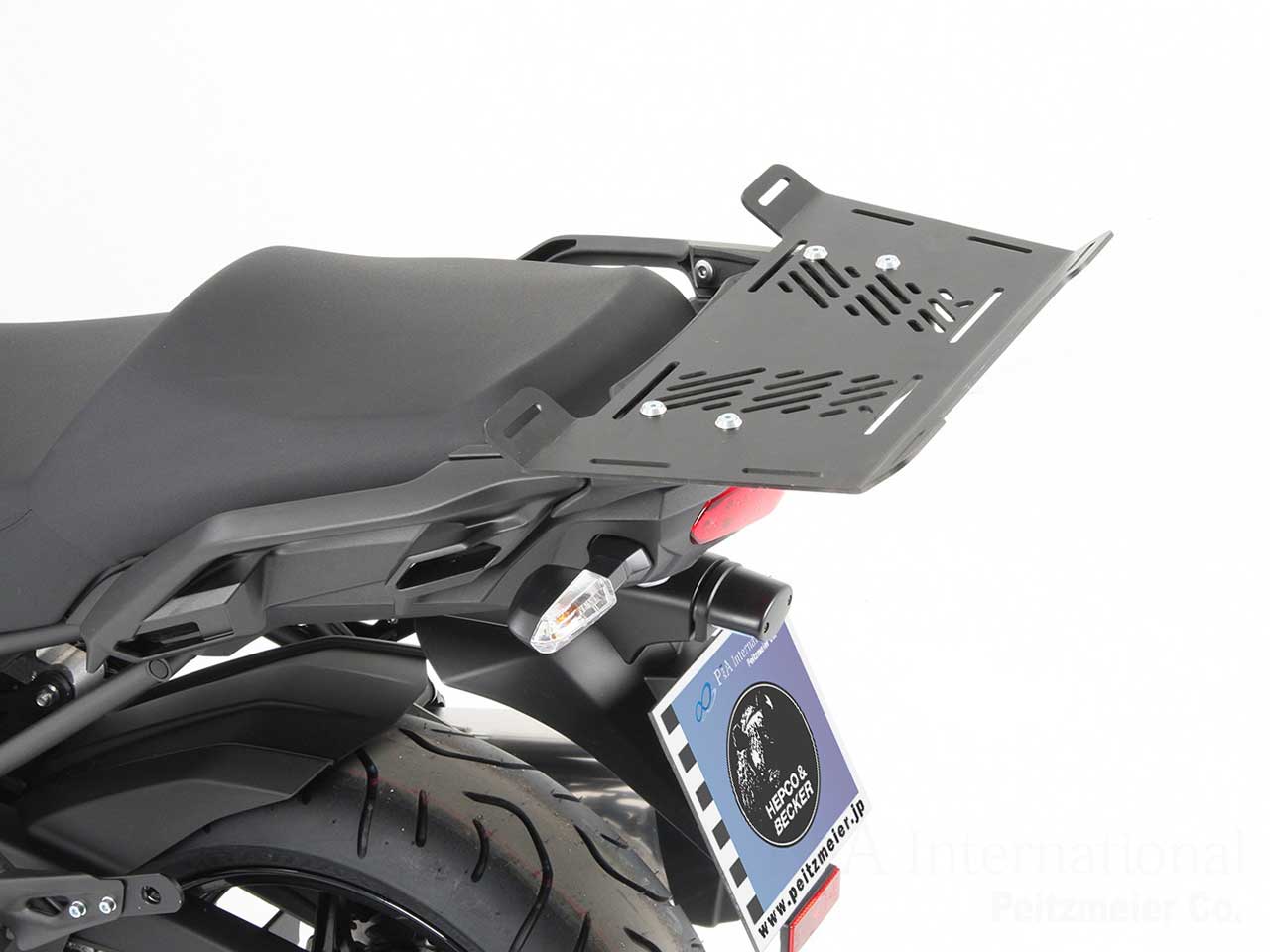 ヘプコ＆ベッカー 純正リアキャリア拡張プレート Kawasaki Versys 1000