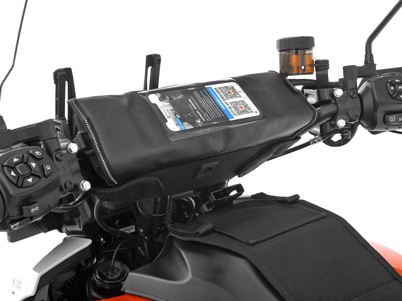 ワンダーリッヒ ハンドルバーバッグ 「MEDIA XL」防水タイプ Harley-Davidson パンアメリカ