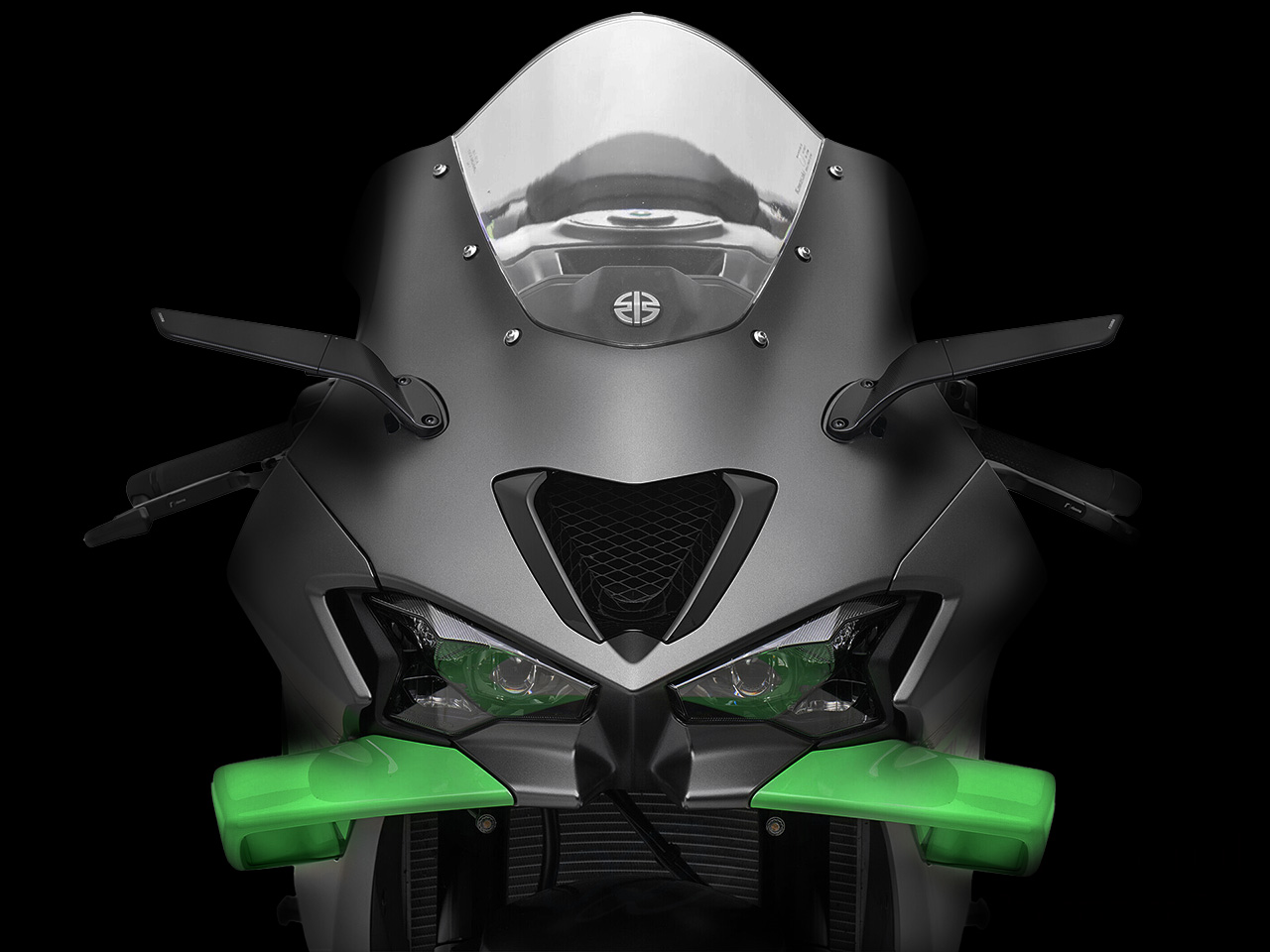 rizoma / リゾマ ミラー 「ステルス / STEALTH」Kawasaki ZX-10R / ZX-10RR