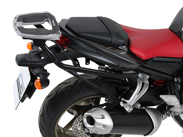 ヘプコ＆ベッカー 正規品 YAMAHA FZ1 / Fazer トップケースホルダー(キャリア) (アルミラック) ブラック