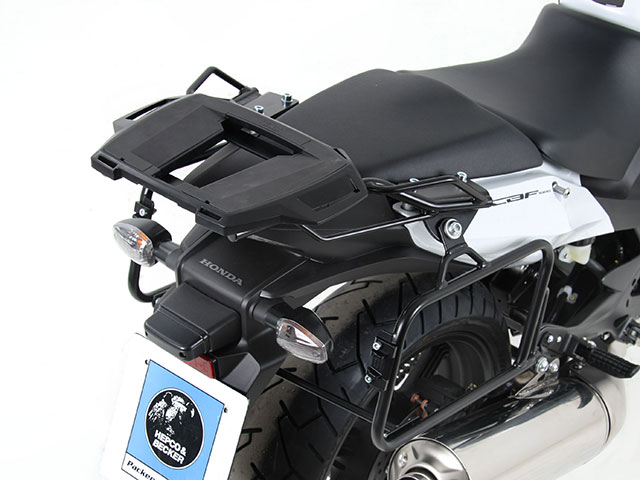 ヘプコ＆ベッカー 正規品 HONDA CBF1000 F トップケースホルダー(キャリア) (アルミラック) ブラック