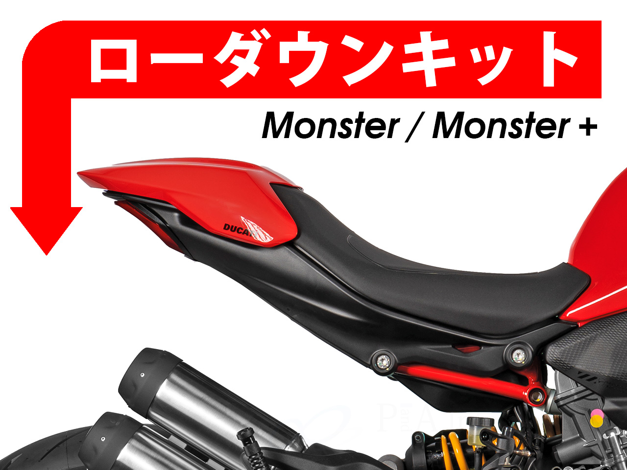 ローダウンキット For DUCATI モンスター / モンスター +