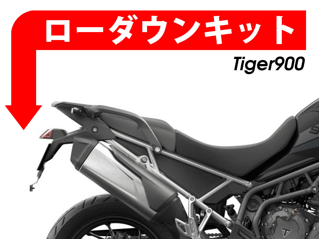 ローダウンキット For Triumph Tiger900