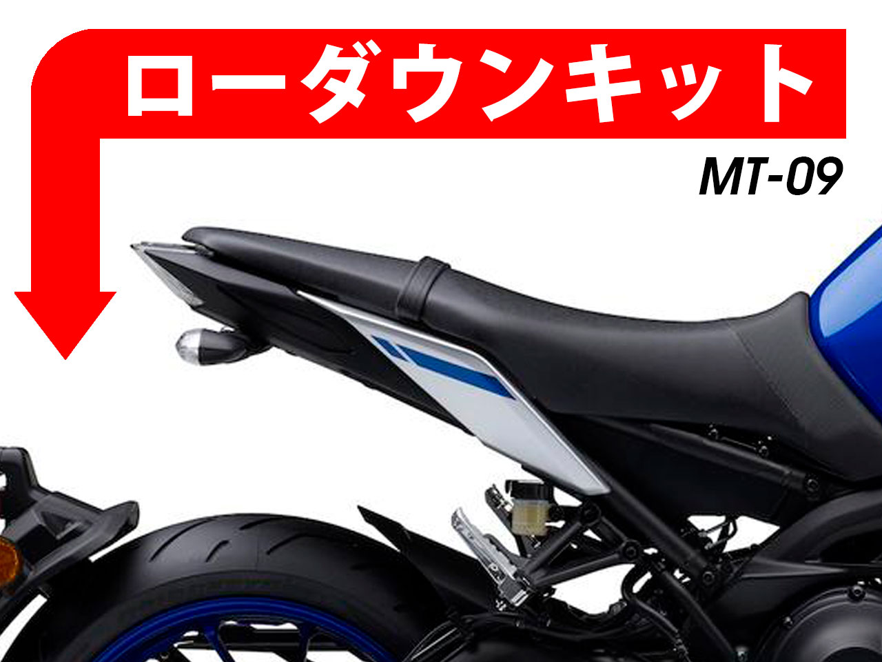 ローダウンキット For YAMAHA MT-09 (-'20)