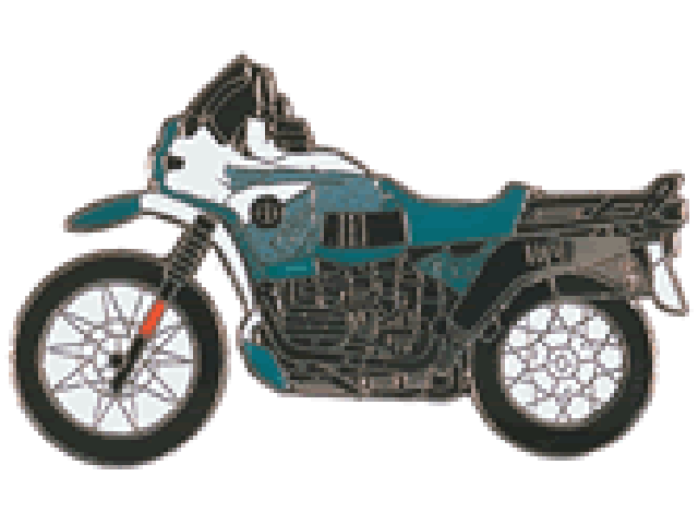ピンバッチ BMW R100GS PD