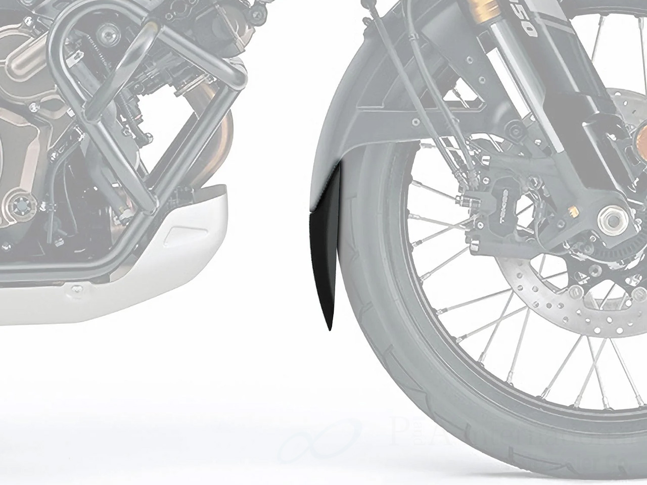 P&A International Extender Fender / エクステンダーフェンダー Vストローム1050 DE