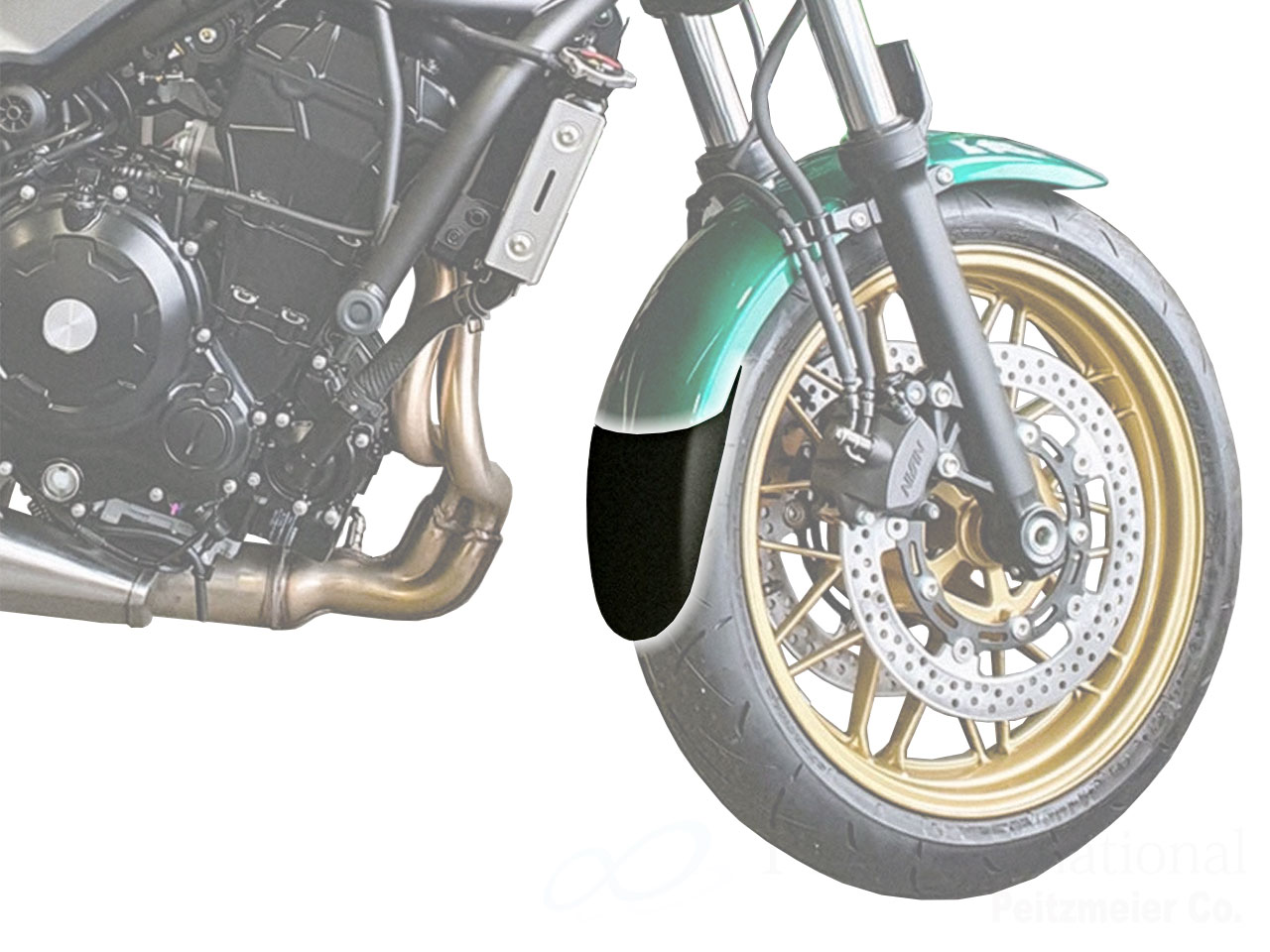 P&A International Extender Fender / エクステンダーフェンダー Kawasaki Z650RS P&A