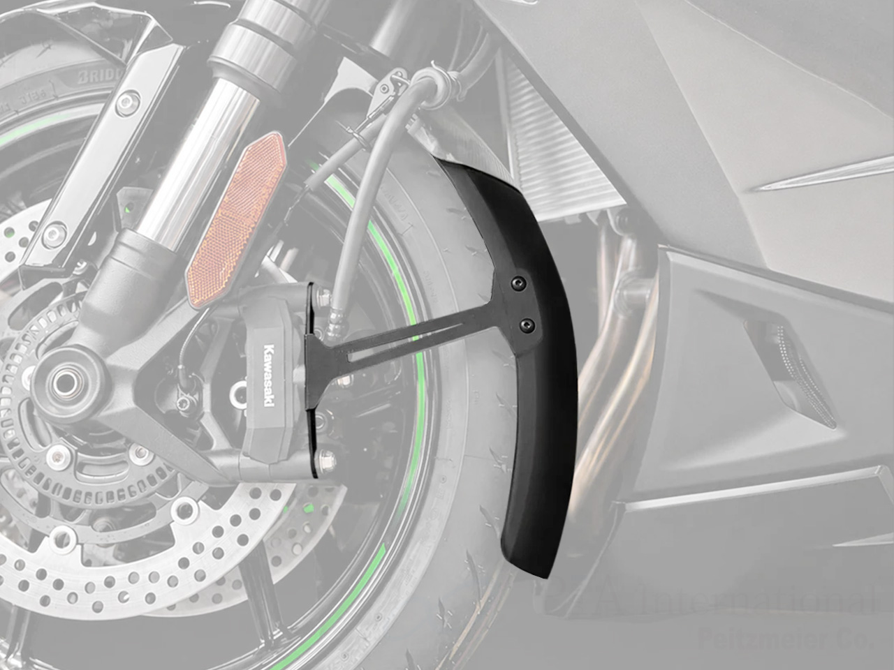 P&A International Extender Fender Extra / エクステンダーフェンダーエクストラ Ninja 1100