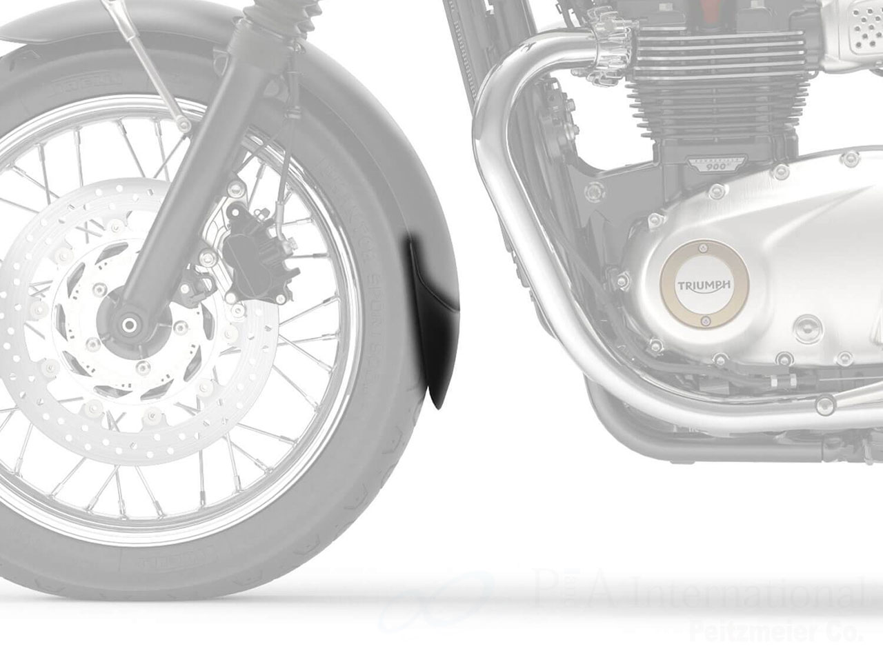 P&A International Extender Fender / エクステンダーフェンダー Triumph Bonneville