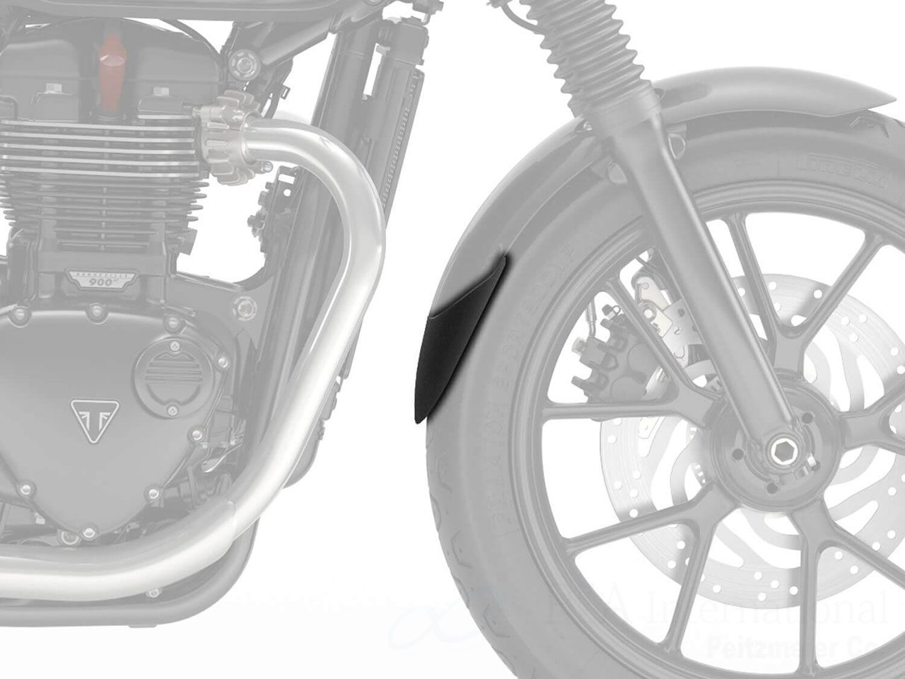 P&A International Extender Fender/エクステンダーフェンダーTriumph Street Twin /Street Scrambler /Street Cup