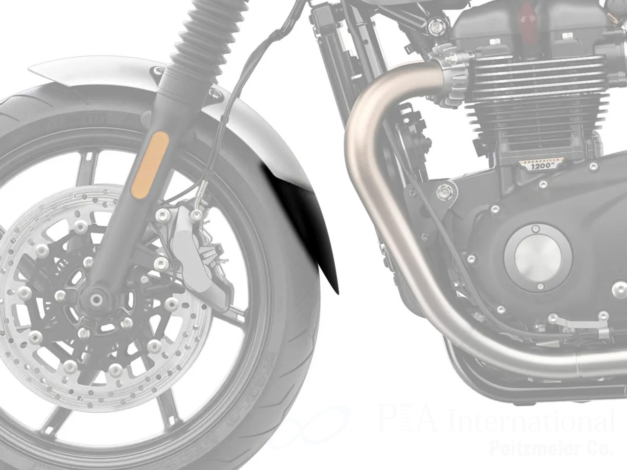 P&A International Extender Fender/エクステンダーフェンダー Triumph スピードツイン 1200/RS
