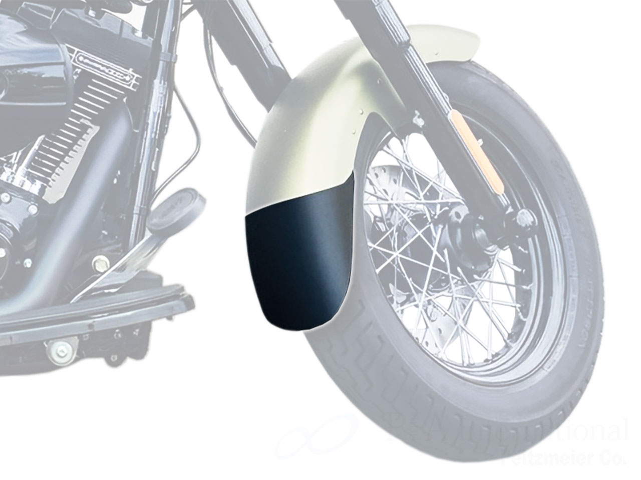 P&A International Extender Fender / エクステンダーフェンダー Softail Slim (13-23)