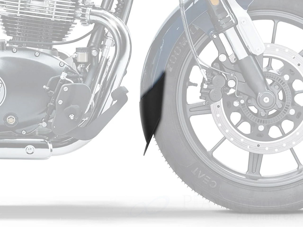 P&A International Extender Fender/エクステンダーフェンダー Royal Enfield スーパーメテオ 650