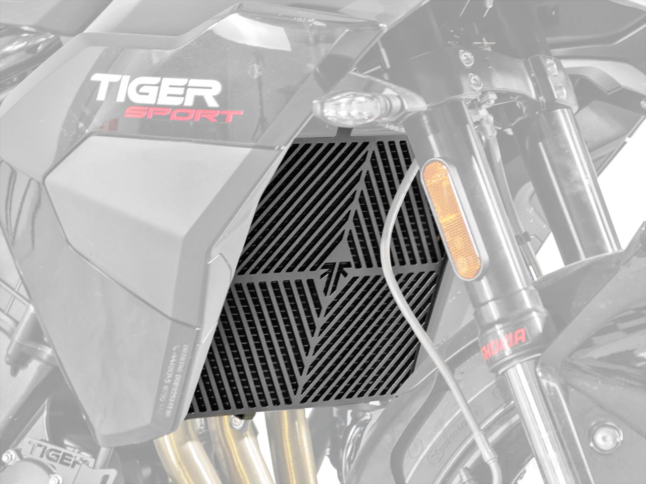 ラジエーターガード Triumph タイガースポーツ 800 / トライデント 800