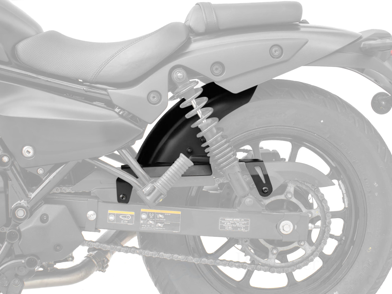 P&A International インナーリアフェンダー Kawasaki エリミネーター