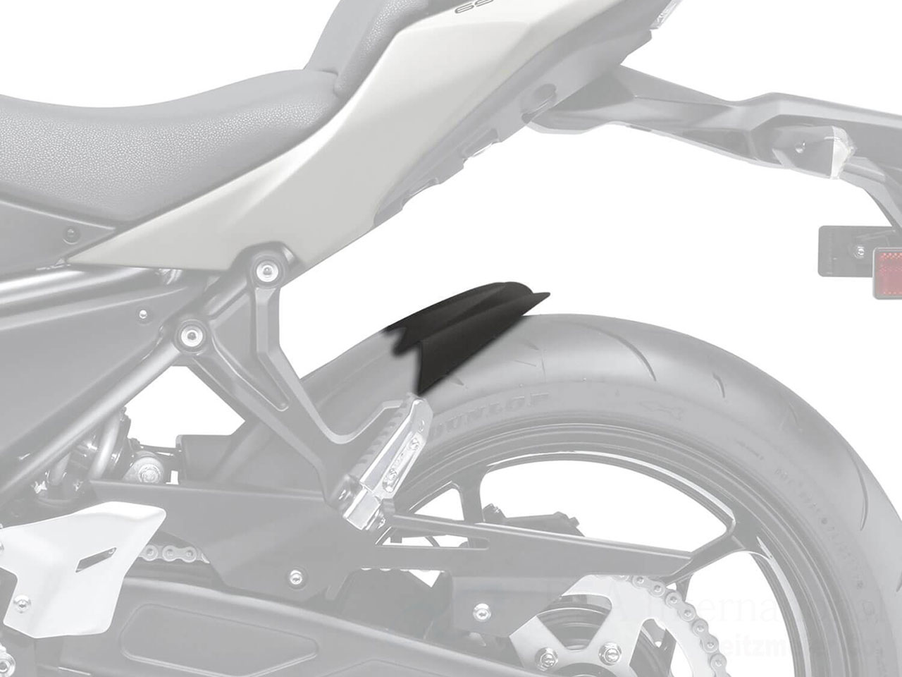 P&Ainternational リアエクステンドフェンダー Kawasaki Ninja 650R / Z650