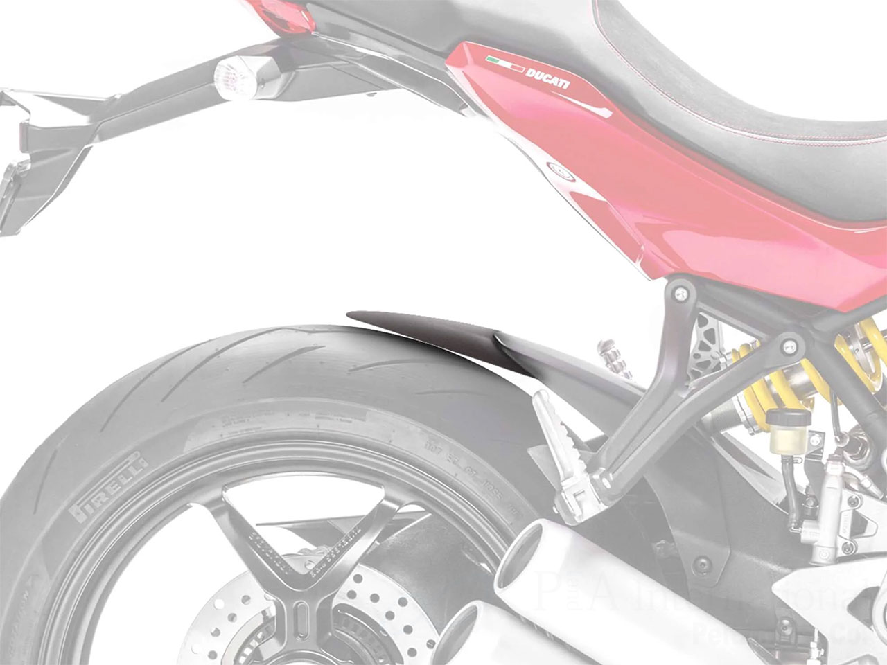 P&A International リアエクステンドフェンダー DUCATI Monster 1200