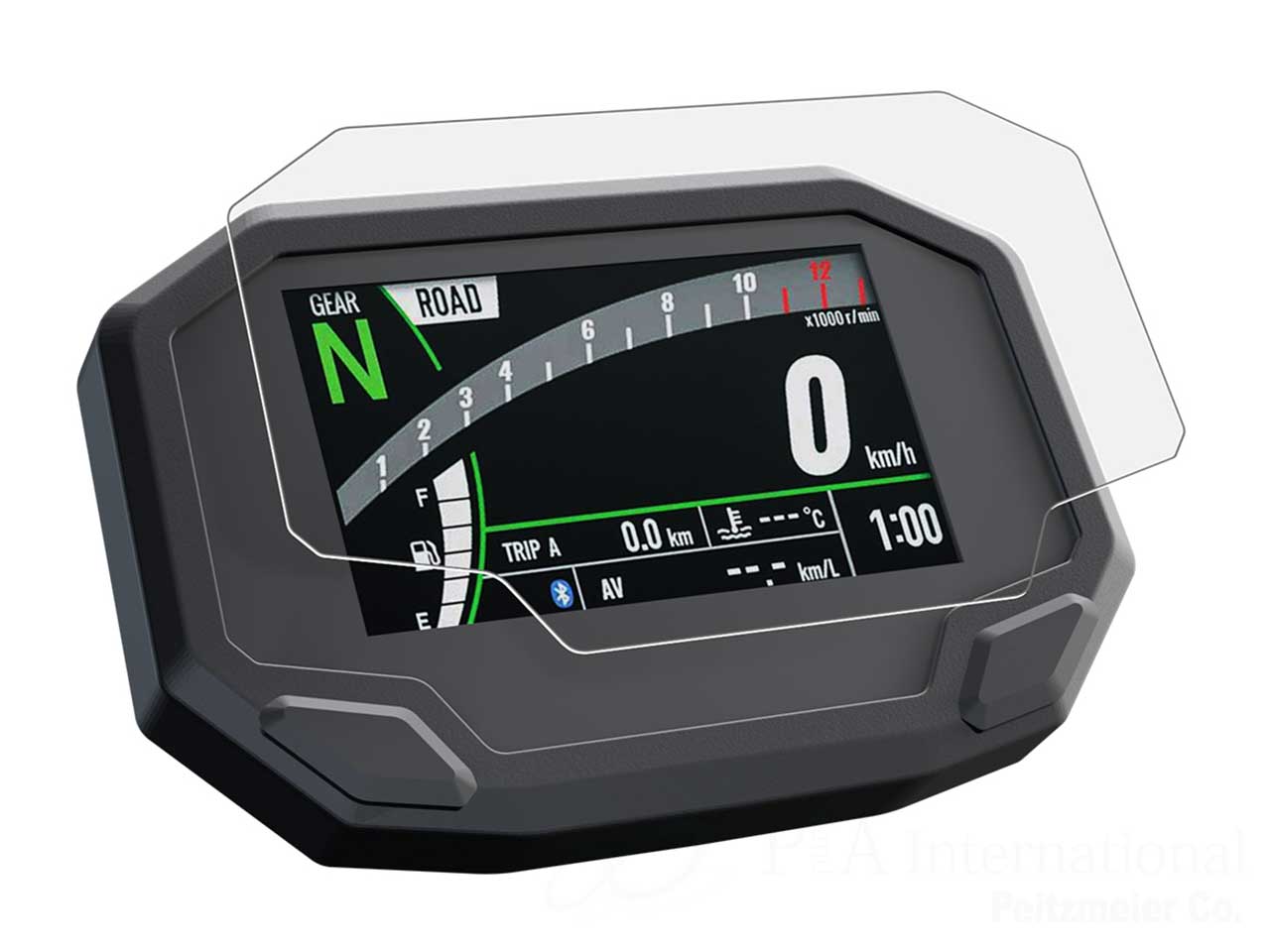 メーターパネルプロテクションフィルム & 作業用ツールセット for Kawasaki