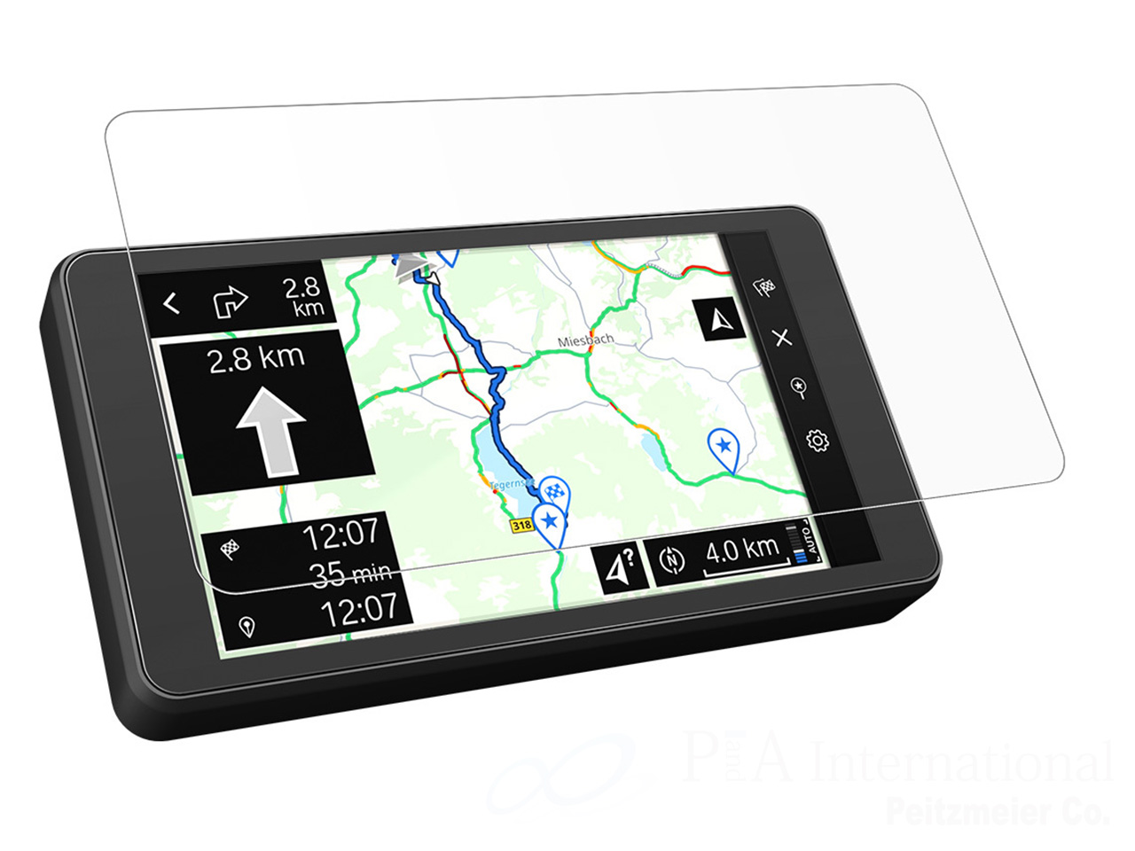 メーターパネルプロテクションフィルム & 作業用ツールセット for BMW 純正ナビ Navigator IV/V/VI