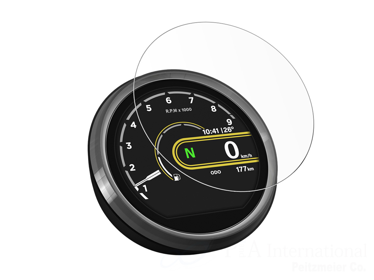 メーターパネルプロテクションフィルム & 作業用ツールセット for Royal Enfield ヒマラヤ 450