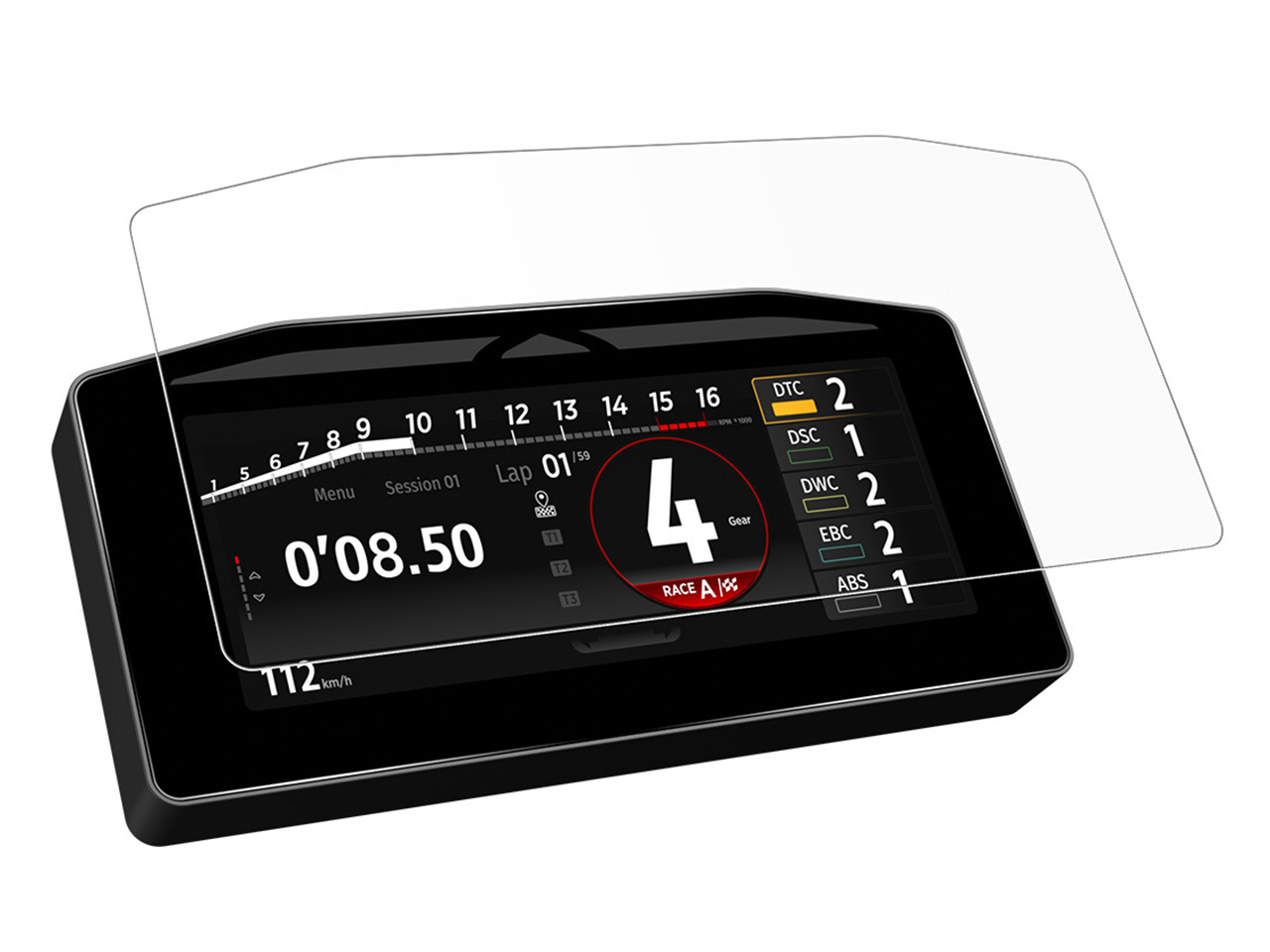 メーターパネルプロテクションフィルム & 作業用ツールセット for DUCATI パニガーレ V4 / ストリートファイター V4