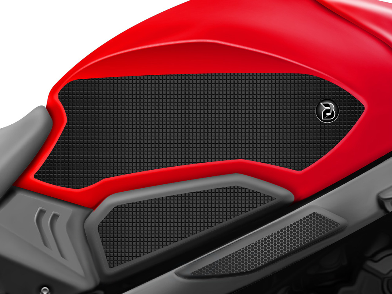 P&A Tank Grip BLOQ Standard CB650R ('19-) / CBR650R ('19-)