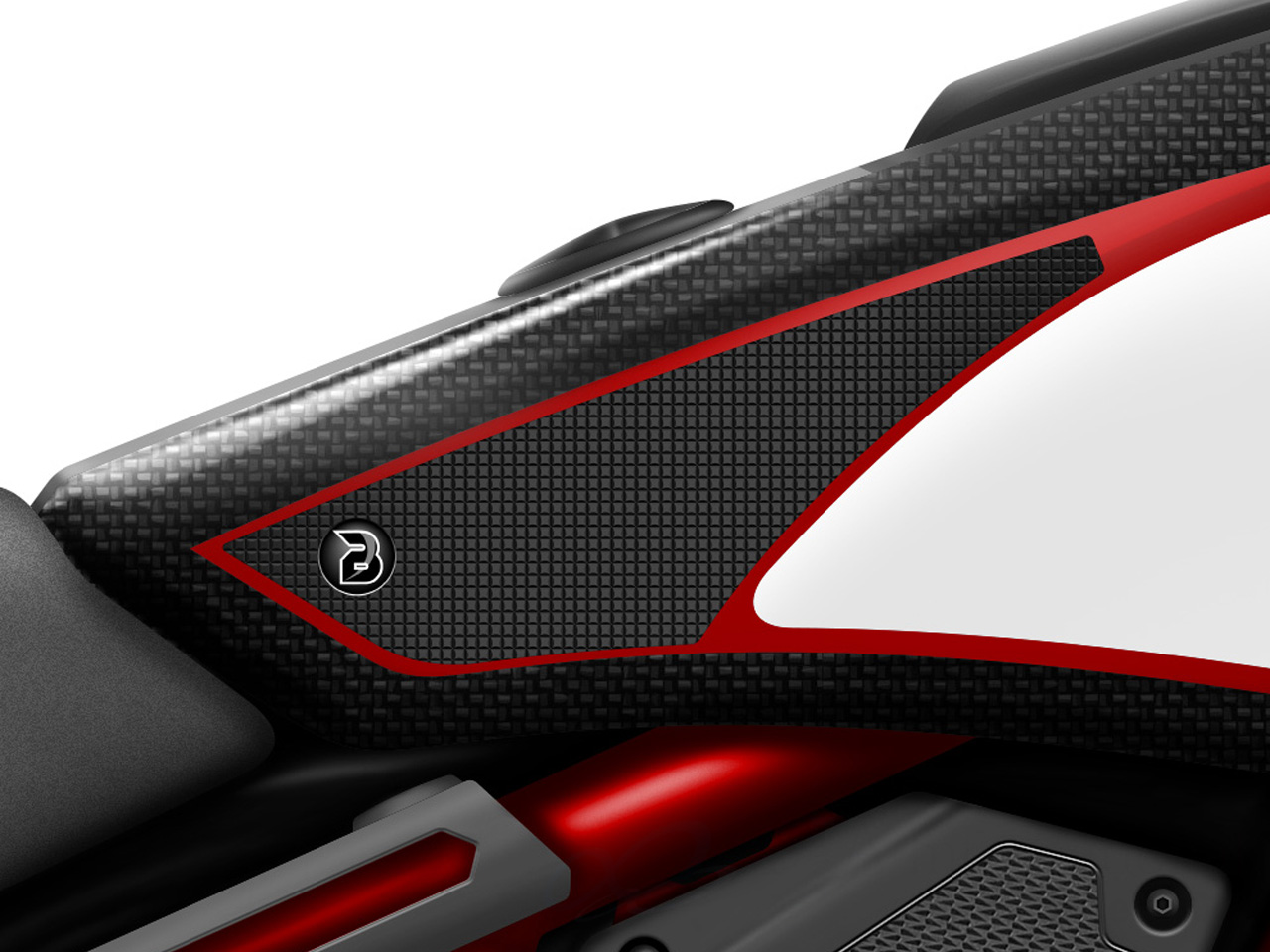 P&A Tank Grip BLOQ Standard FTR1200/S ('19-)