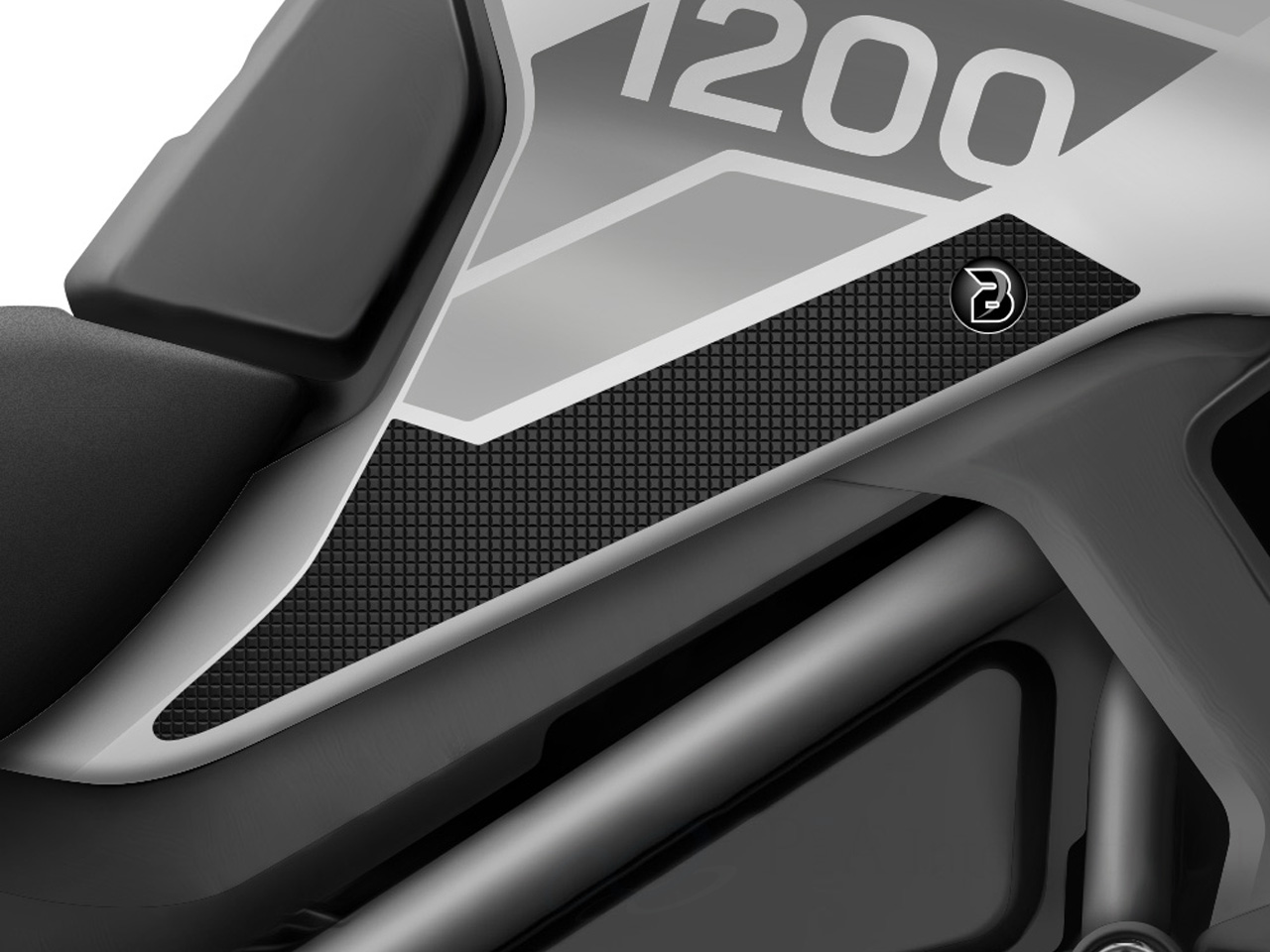 P&A Tank Grip BLOQ Standard Tiger 1200 Rally Pro ('22-)