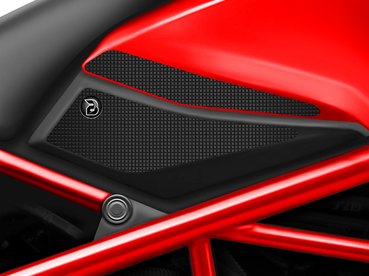 P&A Tank Grip BLOQ Standard Hypermotard 950 ('19-)