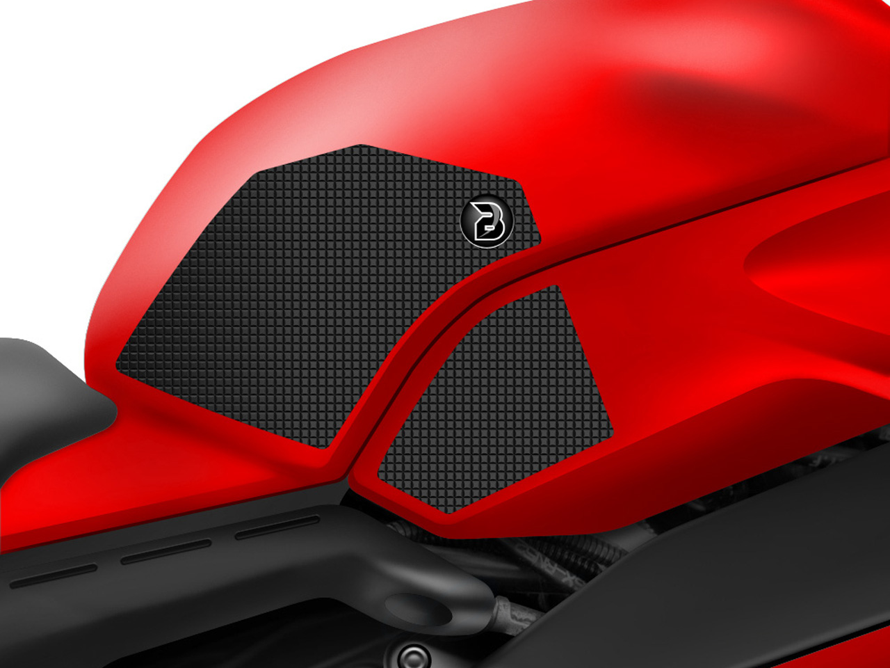 P&A Tank Grip BLOQ Standard Panigale V4 (ALL MODELS) ('18-'21) / StreetFighter V4 ('18-'22)