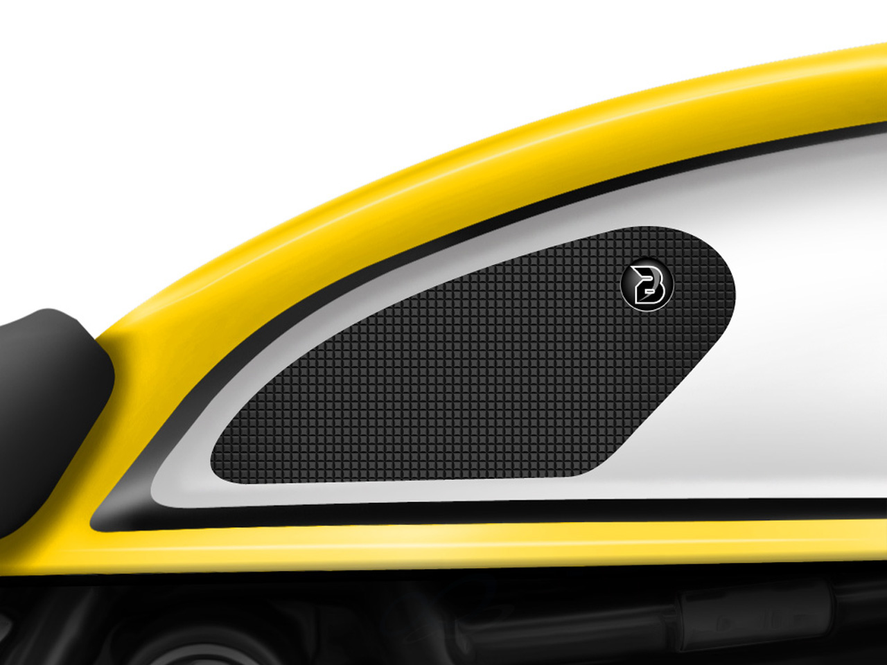 P&A Tank Grip BLOQ Standard Scrambler (ALL MODELS) ('15-)