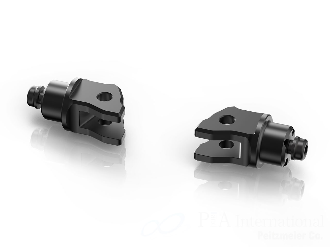 rizoma / リゾマ ライダー＆パッセンジャーペグアダプター 左右セット PE853