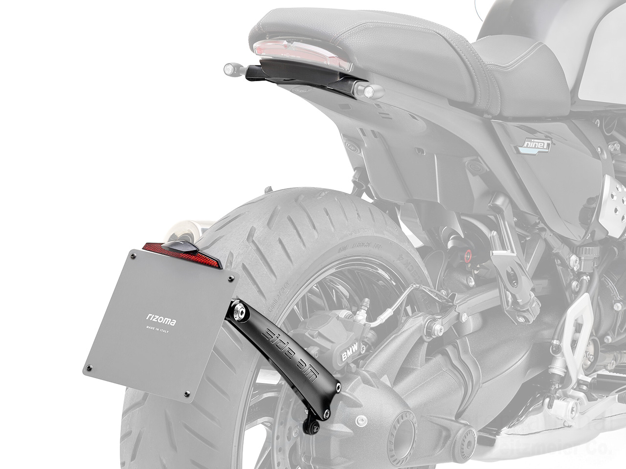 rizoma / リゾマ ライセンスプレートサポート 「SIDE ARM」 BMW R12 nineT