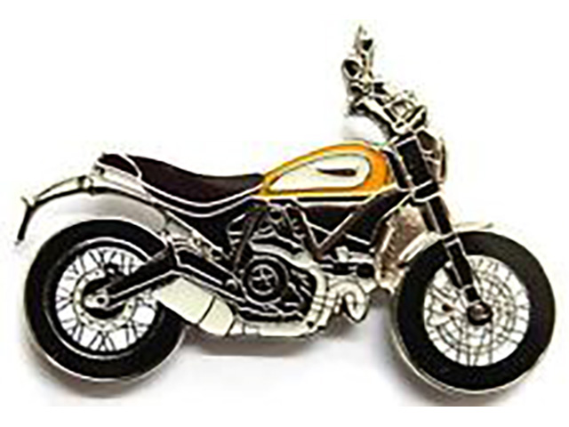ピンバッチ Ducati Scrambler