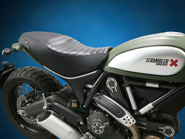 Sargent シート Ducati Scrambler（'15-） 1ピースレギュラーシート タックロール