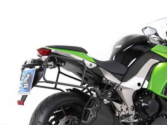 ヘプコ＆ベッカー 正規品 サイドケースホルダー(キャリア) (Lock it system) ブラック Kawasaki Ninja1000('11-)