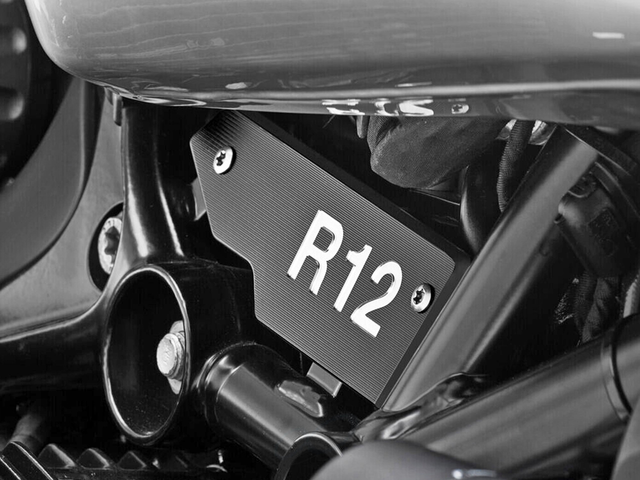 rizoma/リゾマ サイド アイコン タグ BMW R12 G/S / R12 nineT